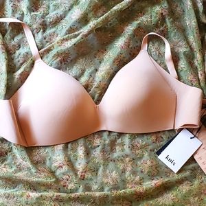 Knix Beige Wing Woman Bra - NWT